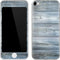 Weathered Blue Wood Apple iPod Skin