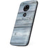 Weathered Blue Wood Moto E5 Play Skin