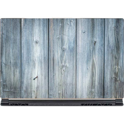 Weathered Blue Wood MSI GS65 Stealth Laptop Skin