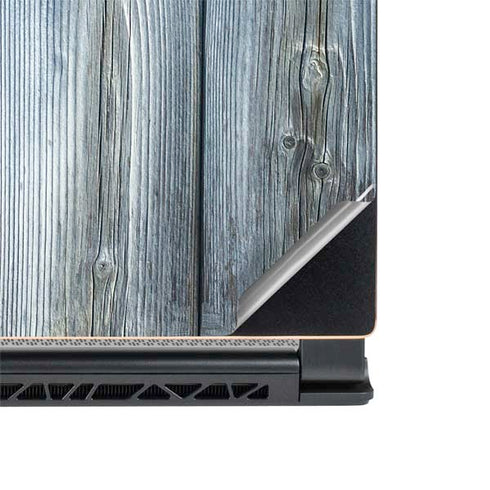 Weathered Blue Wood MSI GS65 Stealth Laptop Skin