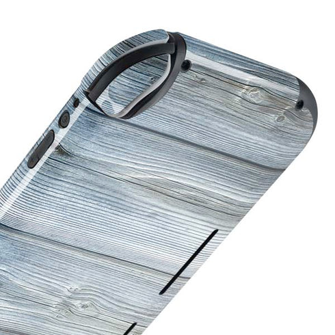 Weathered Blue Wood Nintendo Switch Lite Skin
