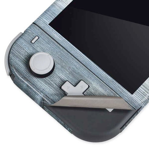 Weathered Blue Wood Nintendo Switch Lite Skin