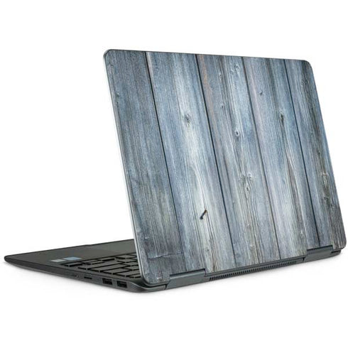 Weathered Blue Wood Notebook 9 Pro 13in (2017) Skin