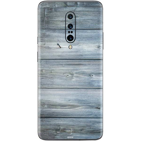 Weathered Blue Wood OnePlus 7 Pro Skin