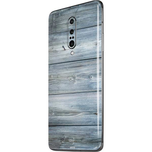 Weathered Blue Wood OnePlus 7 Pro Skin