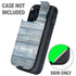 Weathered Blue Wood Otterbox Defender iPhone Skin