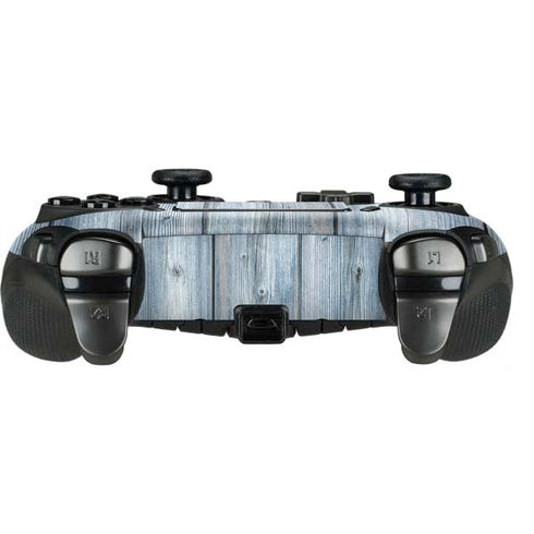 Weathered Blue Wood PlayStation Scuf Vantage 2 Controller Skin