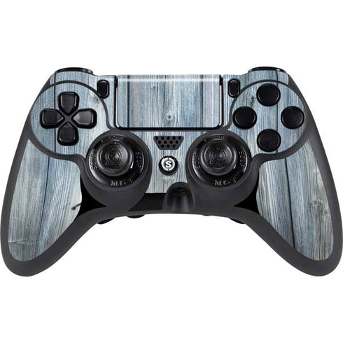 Weathered Blue Wood PS4/PC SCUF Impact Controller Skin