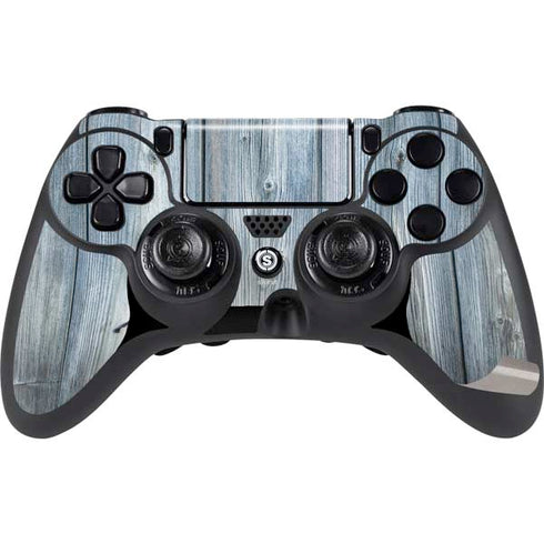 Weathered Blue Wood PS4/PC SCUF Impact Controller Skin