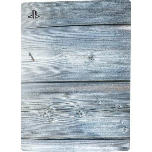Weathered Blue Wood PS5 Digital Edition Bundle Skin