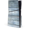 Weathered Blue Wood PS5 Slim Disk Console Skin