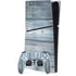 Weathered Blue Wood PS5 Slim Digital Edition Console Skin