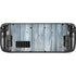 Weathered Blue Wood Steam Deck Handheld Gaming Computer Skin