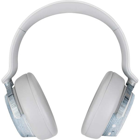 Weathered Blue Wood Surface Headphones Skin