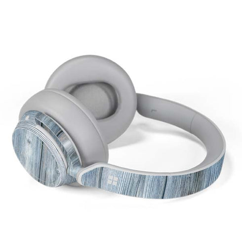 Weathered Blue Wood Surface Headphones Skin