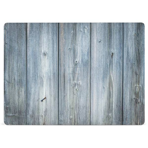 Weathered Blue Wood Surface Laptop 2 Skin