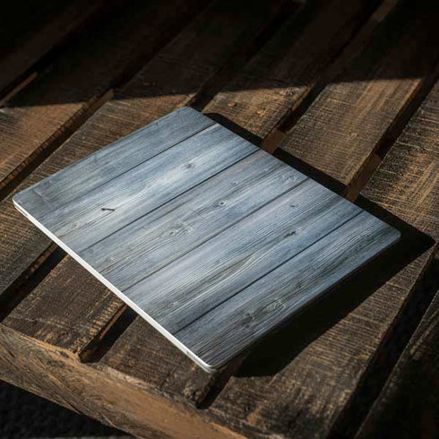 Weathered Blue Wood Surface Laptop 3 13.5in Skin