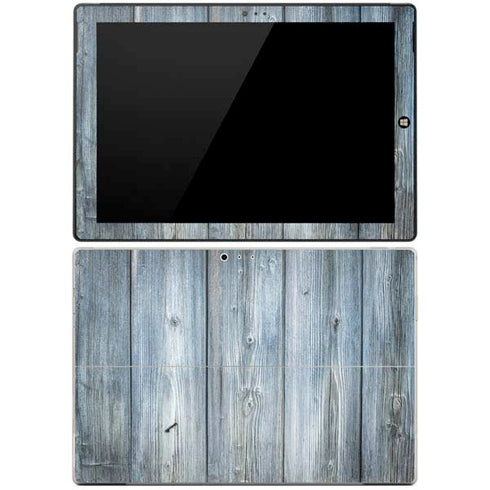Weathered Blue Wood Surface Pro 3 Skin