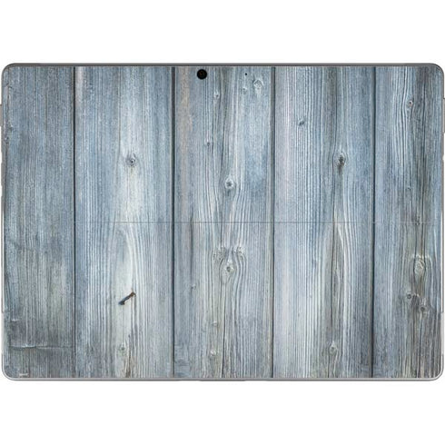 Weathered Blue Wood Surface Pro 8 Skin