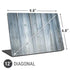 Weathered Blue Wood Universal Laptop 12in (9.8 x 6.8in) Skin