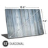 Weathered Blue Wood Universal Laptop 13in (10.6 x 7.6in) Skin