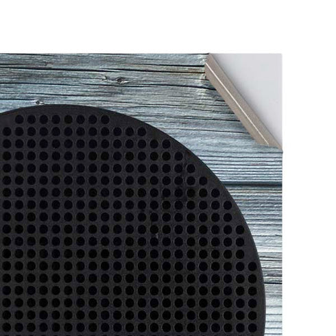 Weathered Blue Wood Xbox Series S Console Skin