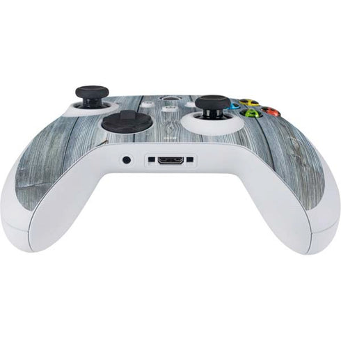 Weathered Blue Wood Xbox Series S Controller Skin