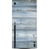 Weathered Blue Wood Xbox Series X Console Skin