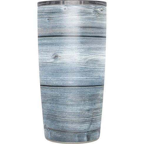 Weathered Blue Wood Yeti 20oz Tumbler Skin
