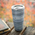 Weathered Blue Wood Yeti 20oz Tumbler Skin
