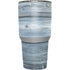 Weathered Blue Wood Yeti 30oz Rambler Tumbler Skin