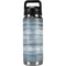 Weathered Blue Wood YETI Rambler 26oz Bottle Skin