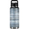 Weathered Blue Wood YETI Rambler 36oz Bottle Skin