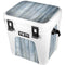 Weathered Blue Wood YETI Roadie 24 Hard Cooler Skin