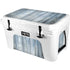 Weathered Blue Wood YETI Tundra 45 Hard Cooler Skin