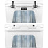Weathered Blue Wood YETI Tundra 45 Hard Cooler Skin
