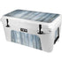Weathered Blue Wood YETI Tundra 65 Hard Cooler Skin