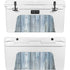 Weathered Blue Wood YETI Tundra 65 Hard Cooler Skin