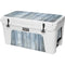 Weathered Blue Wood YETI Tundra 75 Hard Cooler Skin