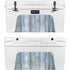 Weathered Blue Wood YETI Tundra 75 Hard Cooler Skin