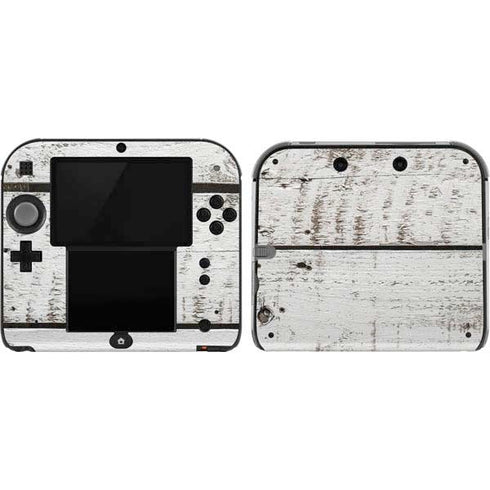 Weathered Wood Nintendo 2DS Skin