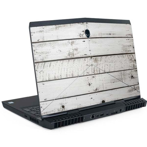 Weathered Wood Dell Alienware Skin