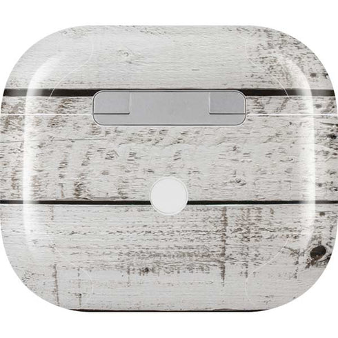 Weathered Wood Apple AirPods (3rd Gen 2021) Skin