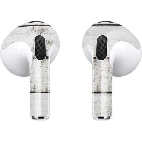 Weathered Wood Apple AirPods (3rd Gen 2021) Skin