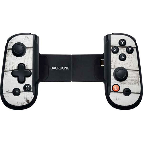 Weathered Wood Backbone One for iPhone Game Controller Skin