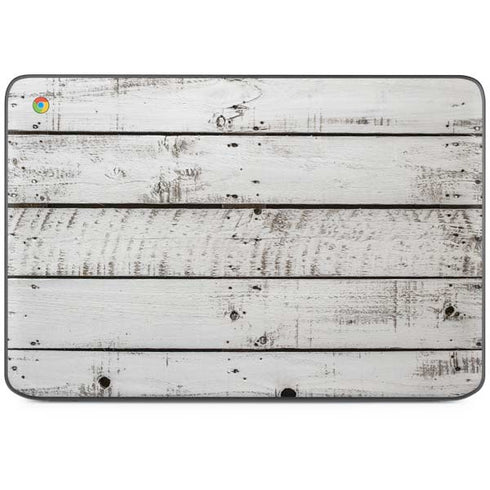 Weathered Wood HP Chromebook Skin