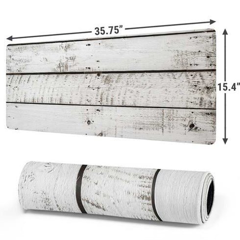 Weathered Wood Gaming Mouse Pad