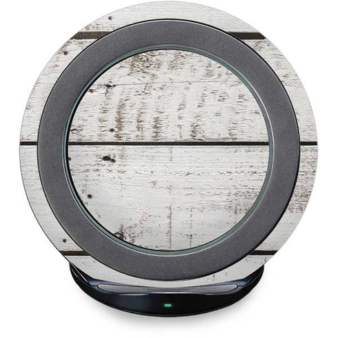 Weathered Wood Fast Charge Wireless Charging Stand Skin