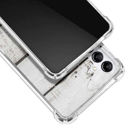 Weathered Wood Galaxy A14 5G Clear Case