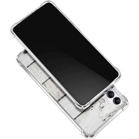 Weathered Wood Galaxy A15 5G Clear Case